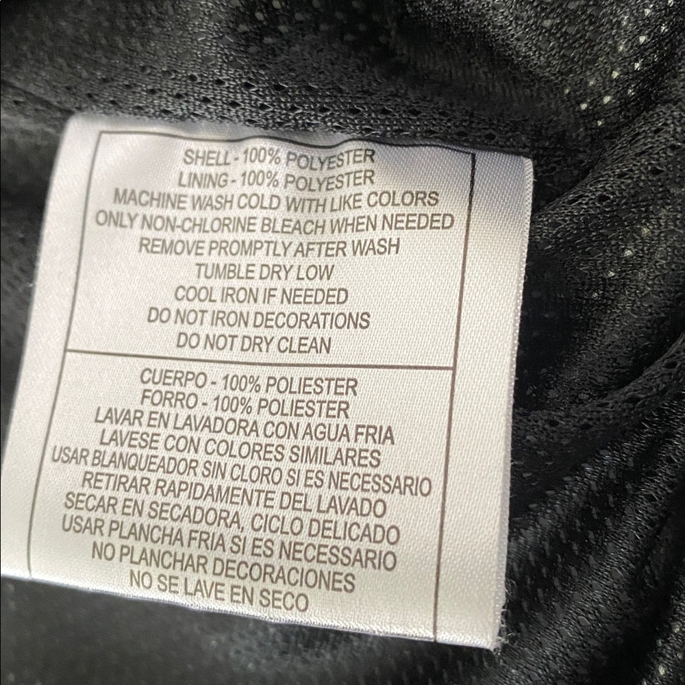 Reebok NY JETS BLACK Men's Lightweight Track Jacket XXL - Picture 9 of 12